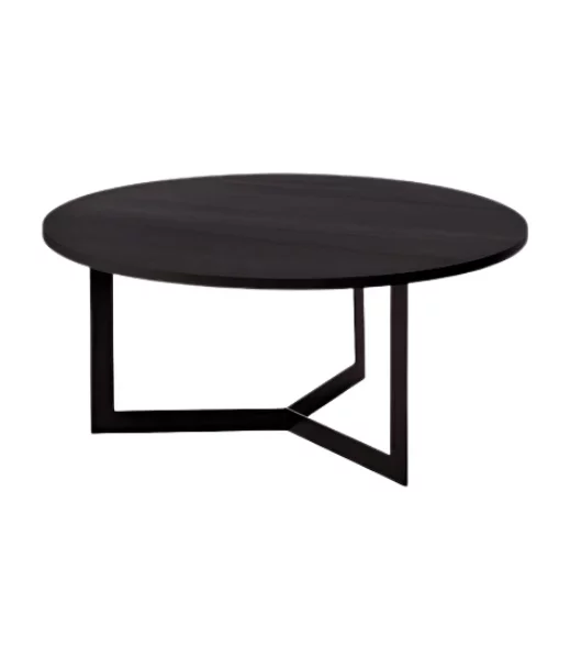 Circle Coffee Table - Satin Black